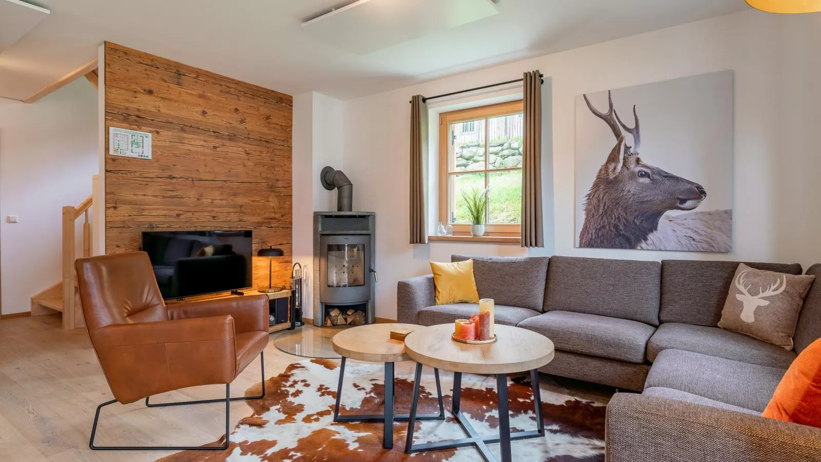 Chalet Amsel-Living room
