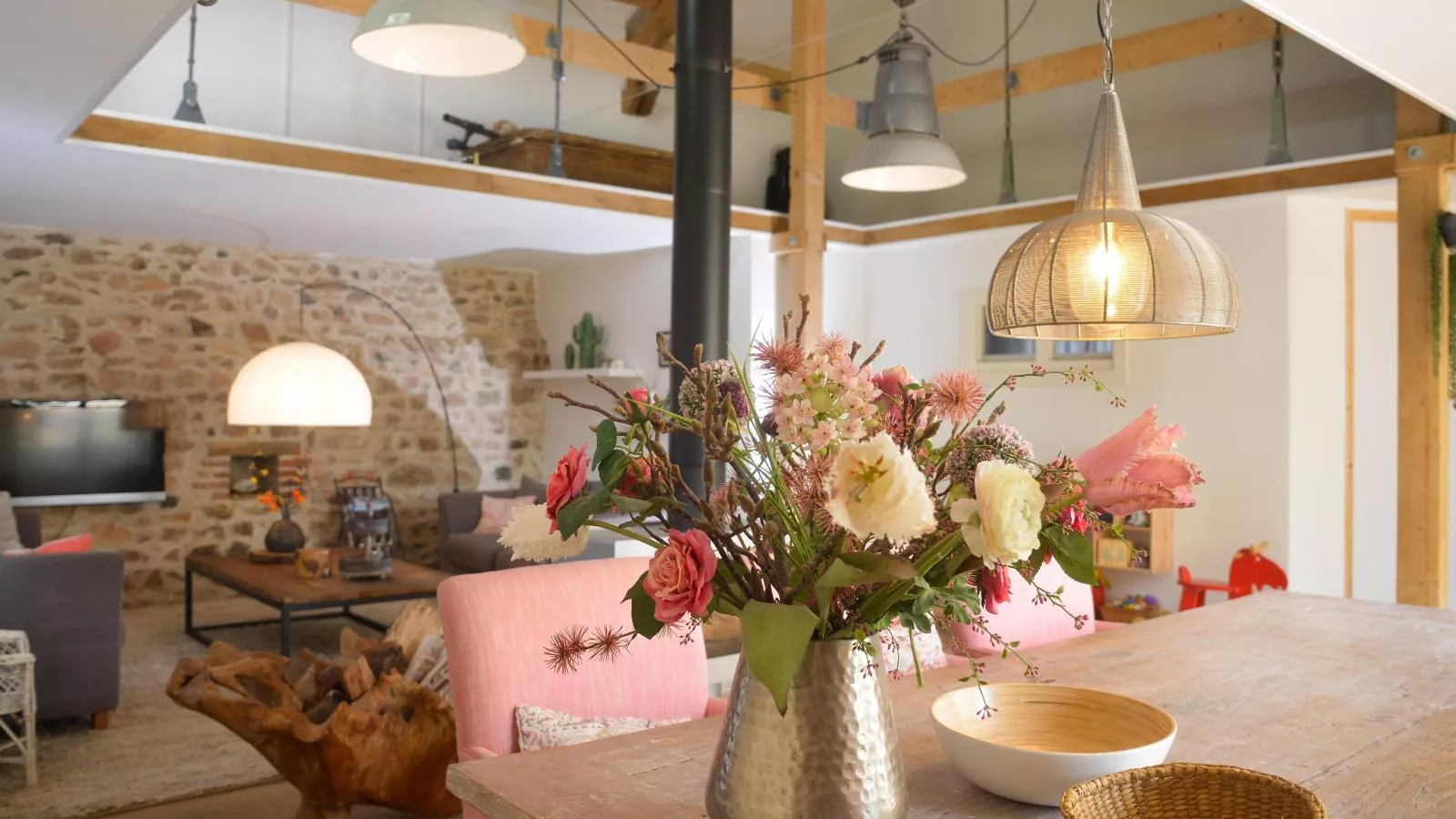 Jardins Fleuries-Salle à manger