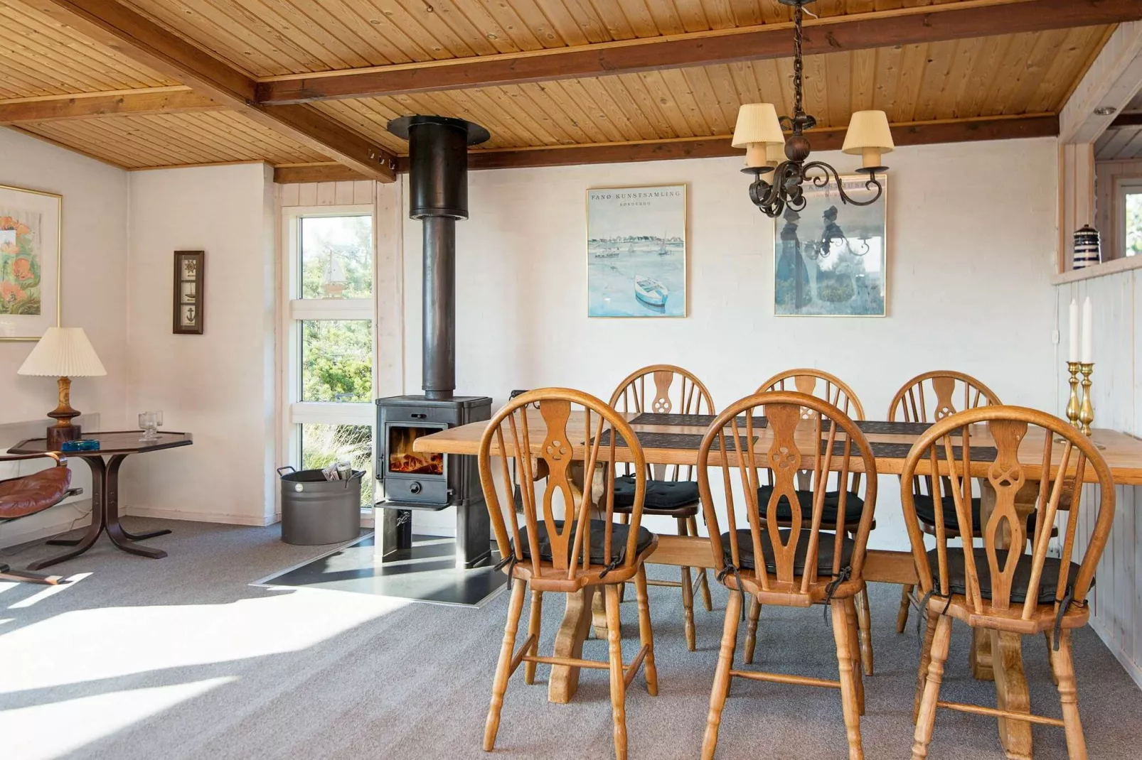 Tranquil Beach Cottage in Rindby-By Traum-Indoor