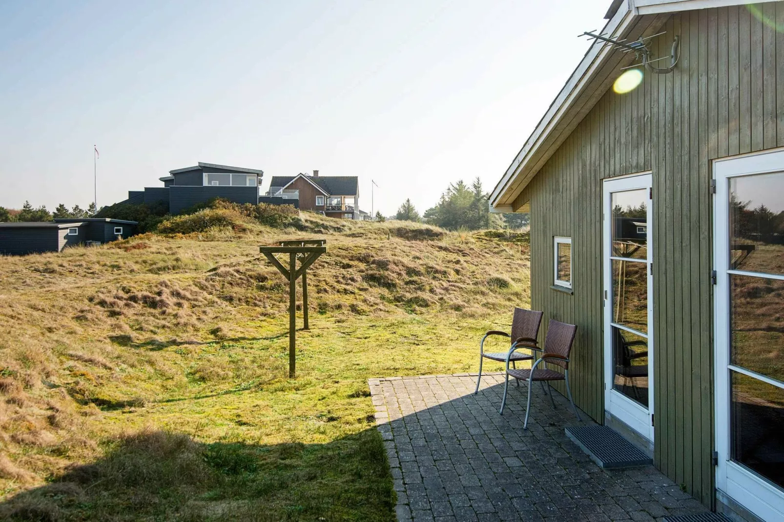 Tranquil Beach Cottage in Rindby-By Traum-View