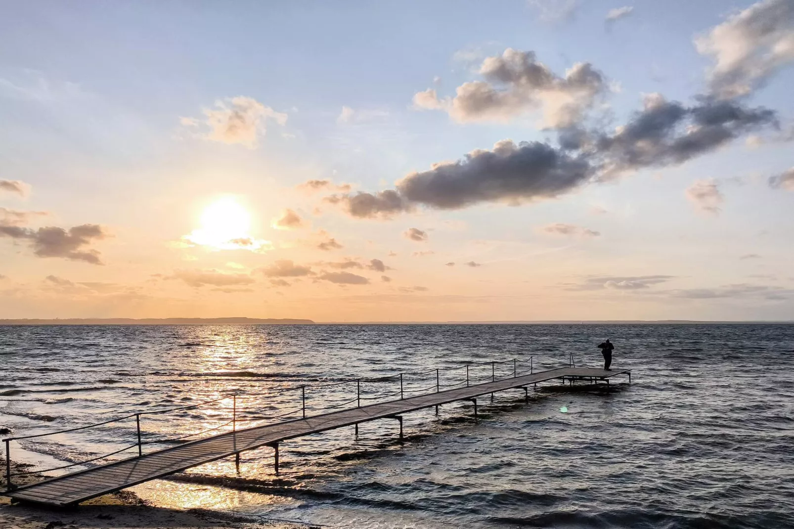 Ferienhaus mit Blick auf Baring Vig-Wasserblick