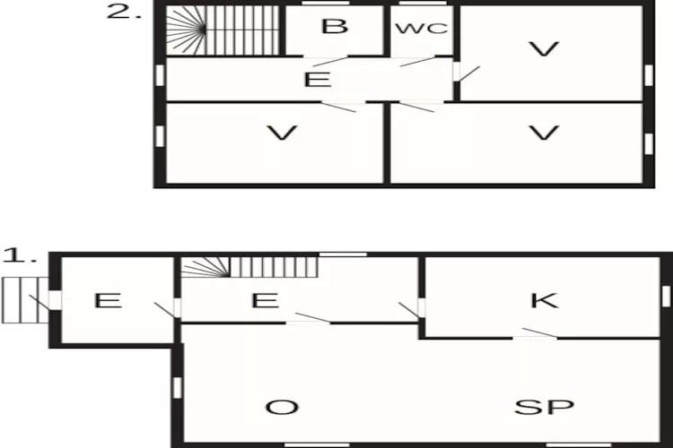 6 person holiday home in Skorovatn-Floor plan