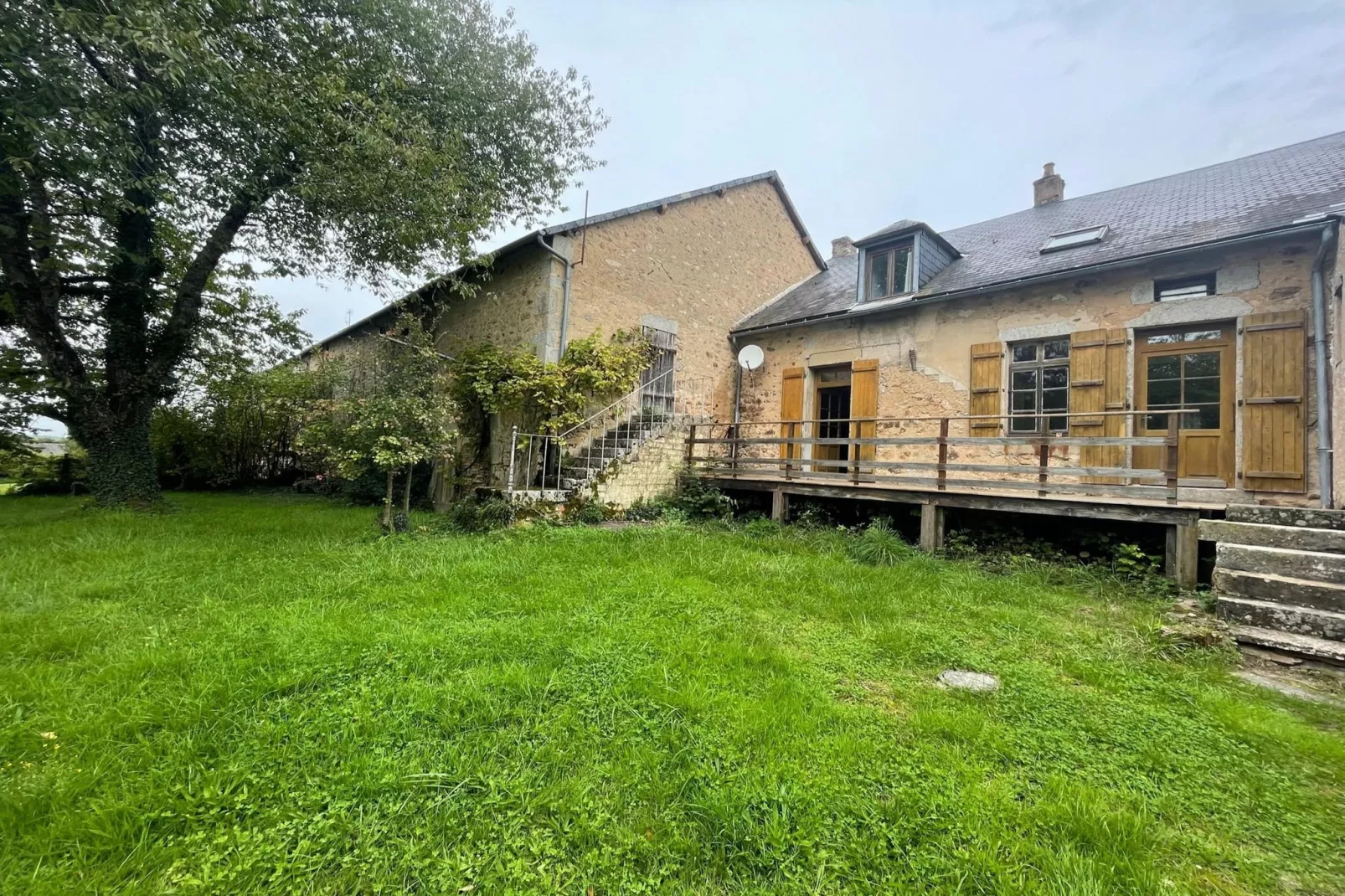 Maison de Vacances Gacogne-Jardins en été