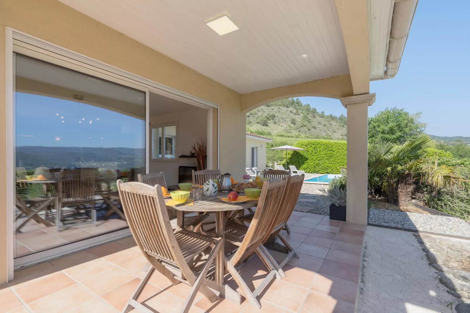 Villa - LES VANS-Terrace balcony