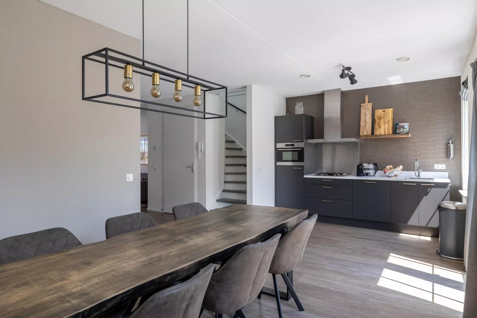 Appartement Kaapduinseweg 13 Dishoek 13D luxe 6p sauna-Salle à manger