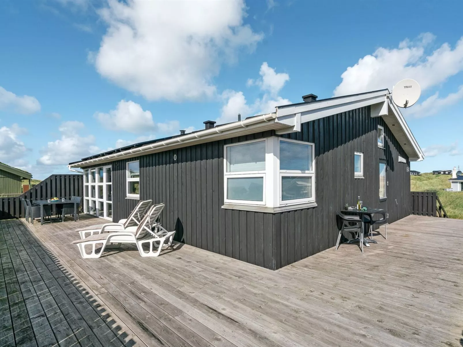 "Laghmund" - 250m from the sea-Dehors