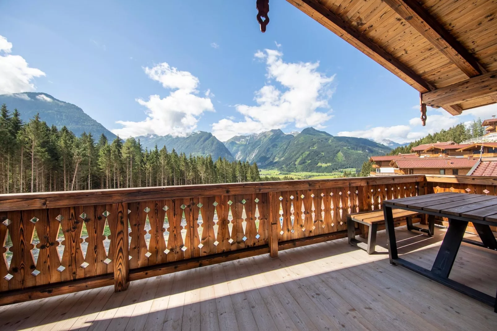 Nationalpark Chalet Ochsenbug-View summer