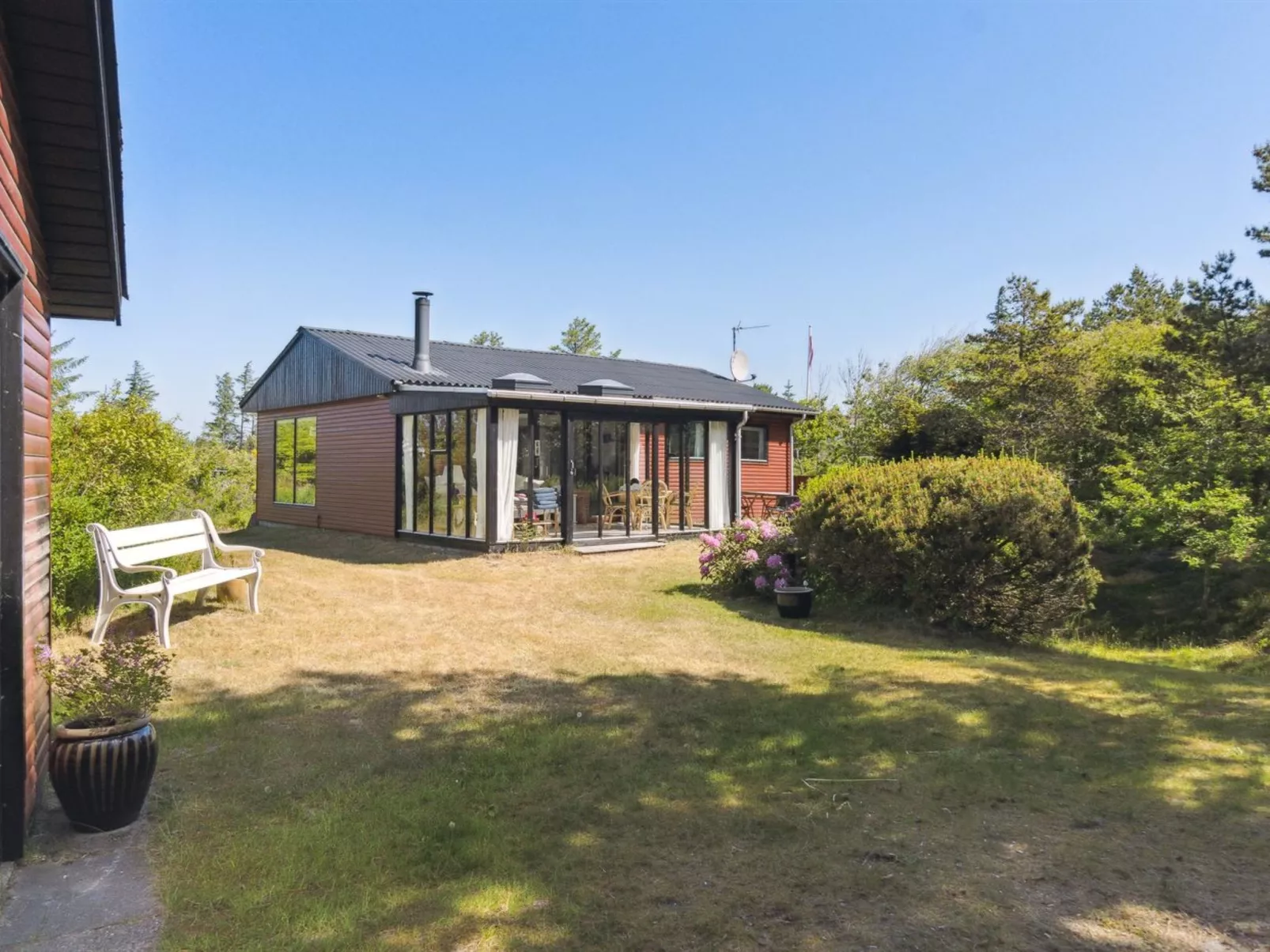 "Lykka" - 950m from the sea-Dehors