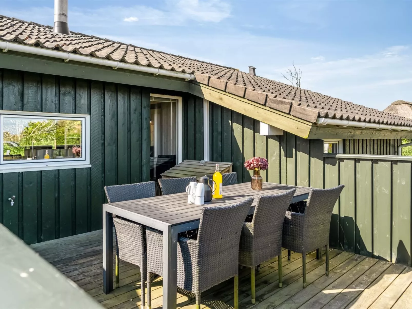 "Aponi" - 400m from the sea-Dehors