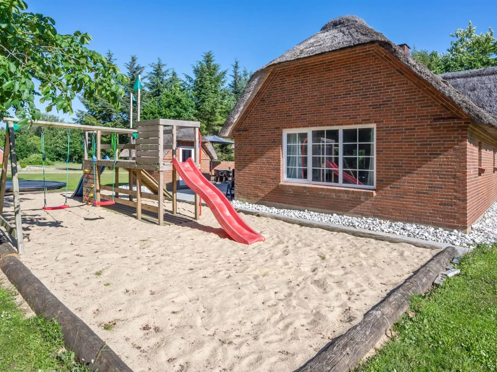 "Thana" - 1.4km from the sea-Dehors