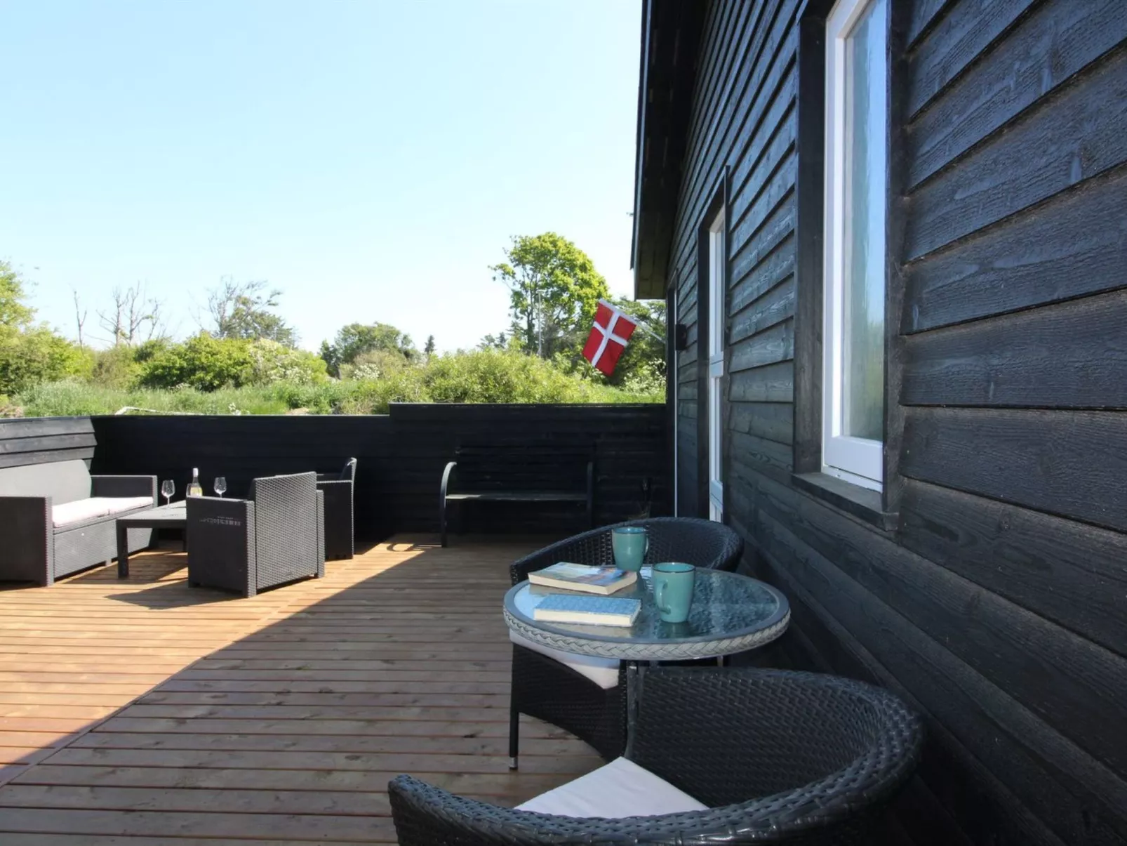 "Kamp" - 700m from the sea-Dehors