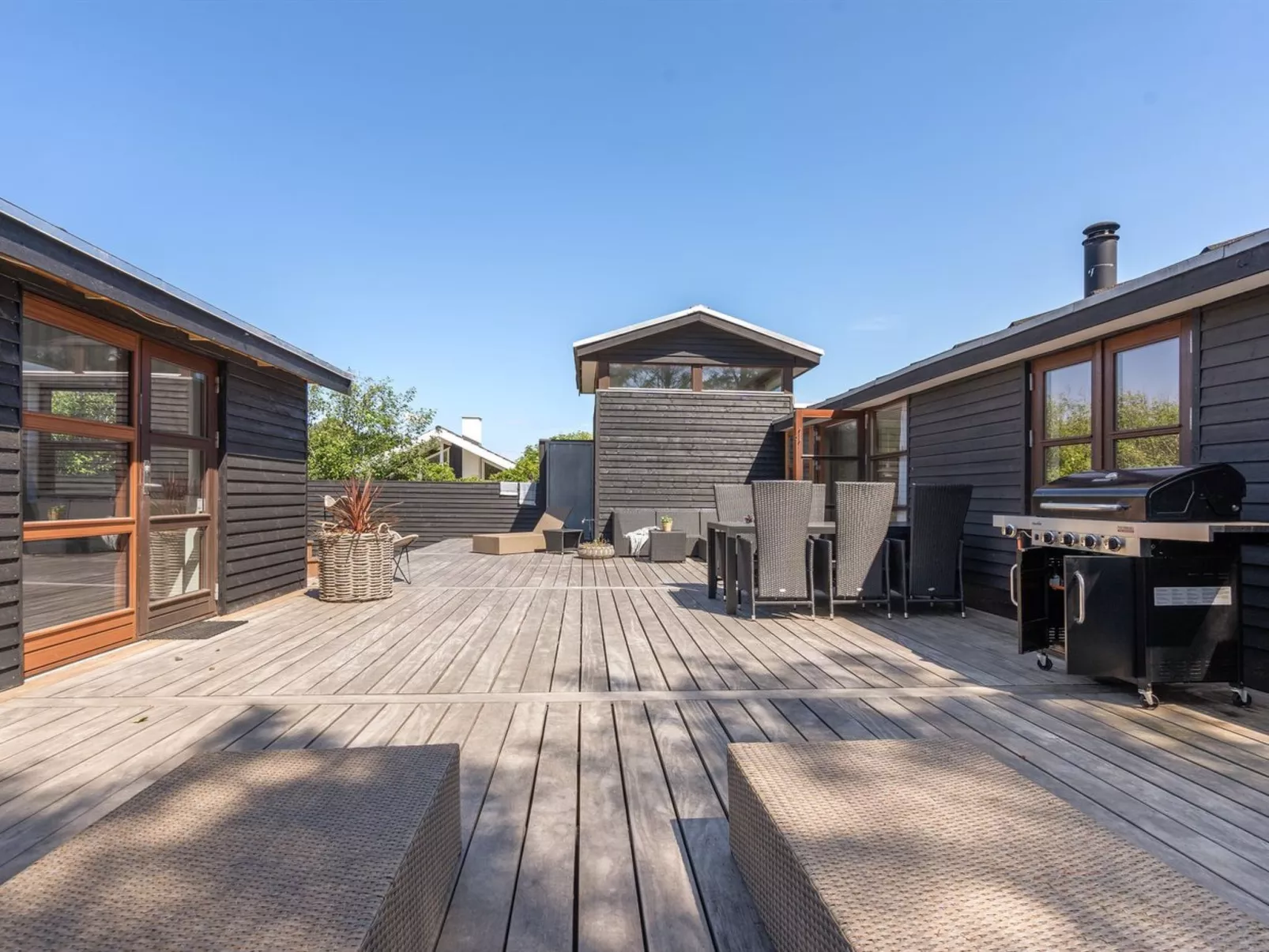 "Grubbe" - 600m from the sea-Dehors