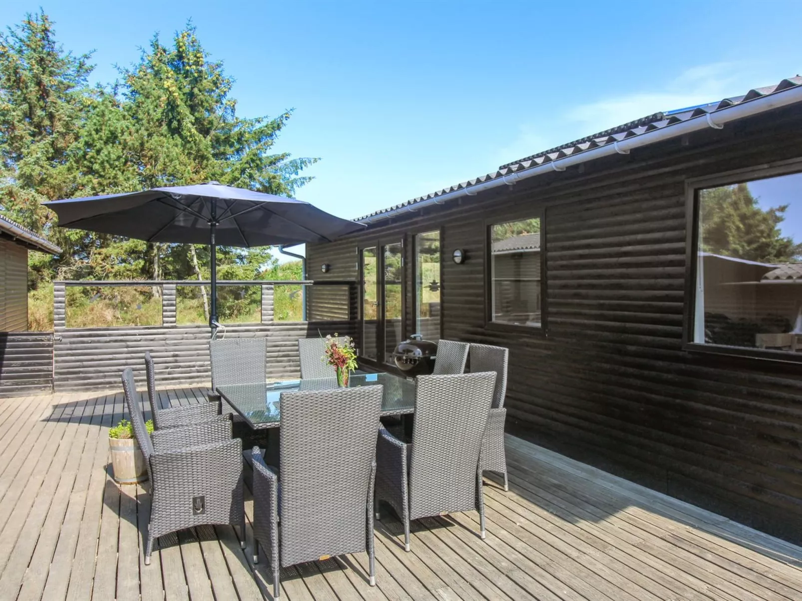 "Druscilla" - 650m from the sea-Draußen