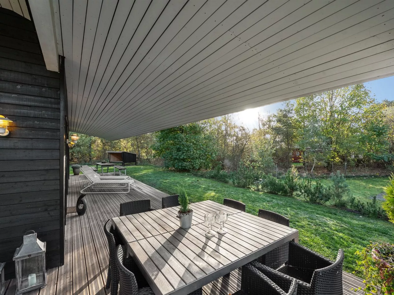 "Elfriede" - 400m to the fjord-Dehors