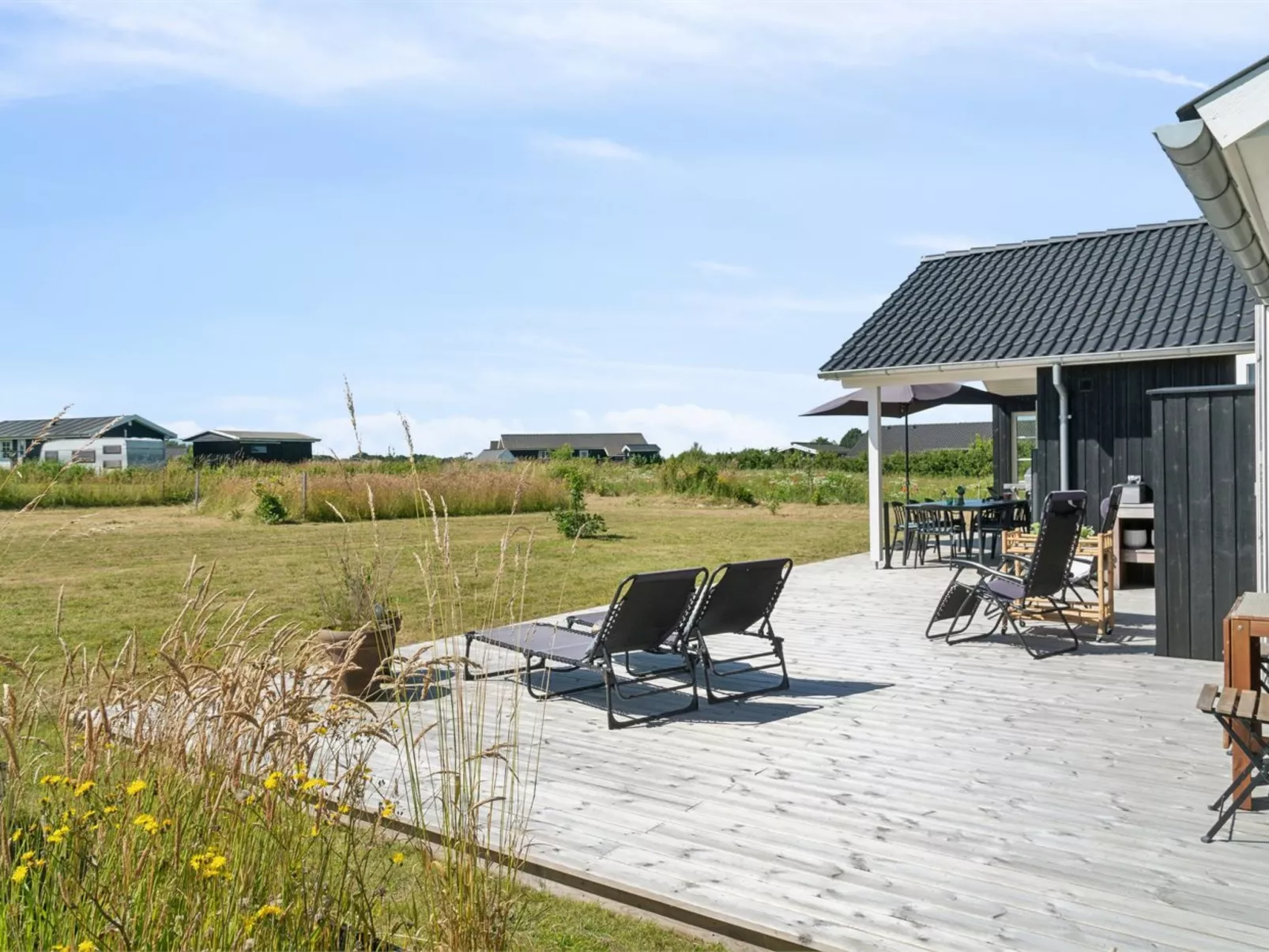 "Annerose" - 550m from the sea-Dehors