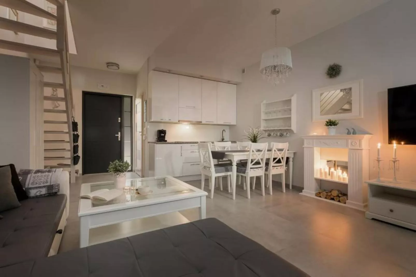 Domy szeregowe z dostępem do basenu Pobierowo-Living room