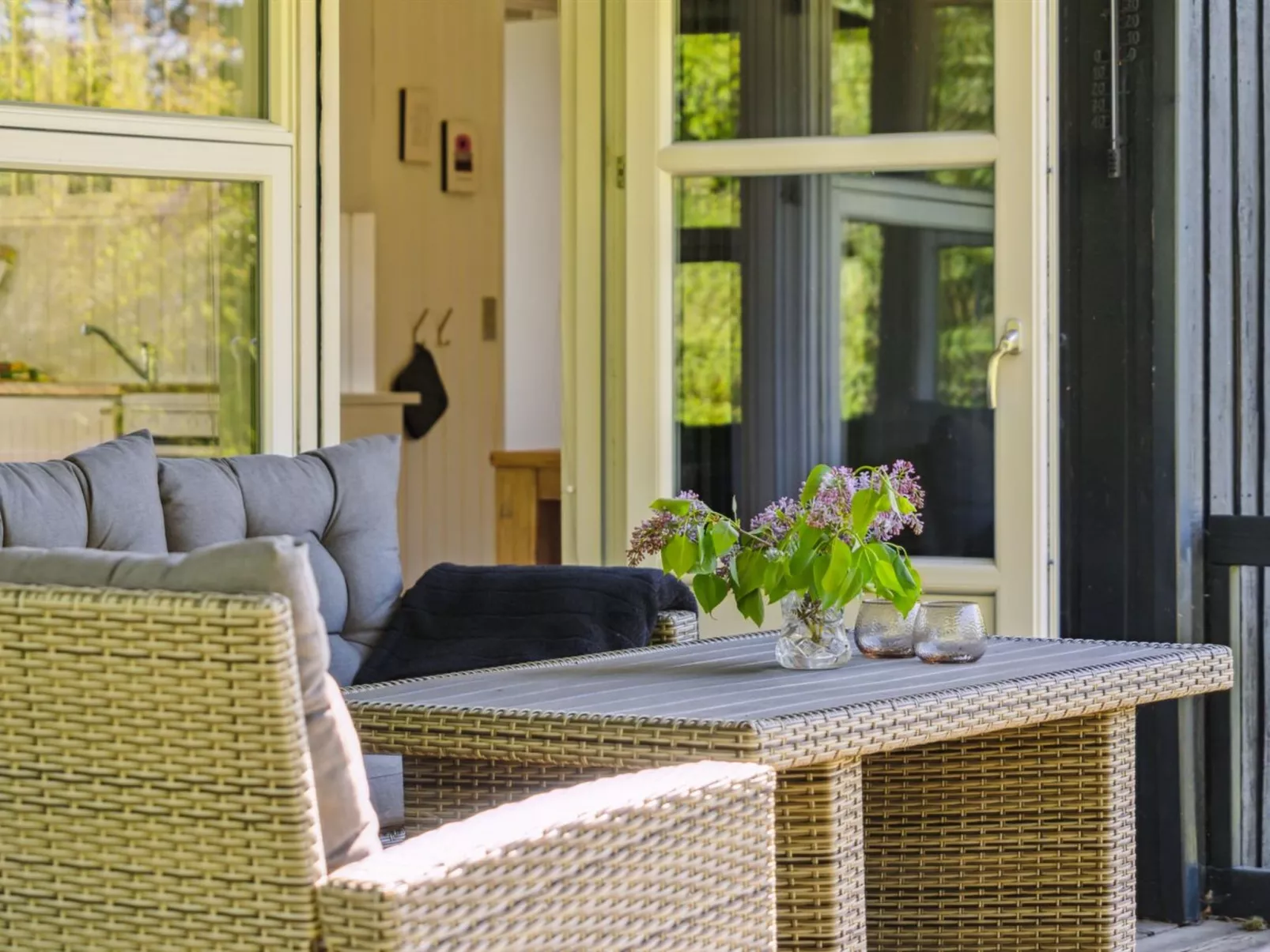 "Aldina" - 400m to the fjord-Dehors