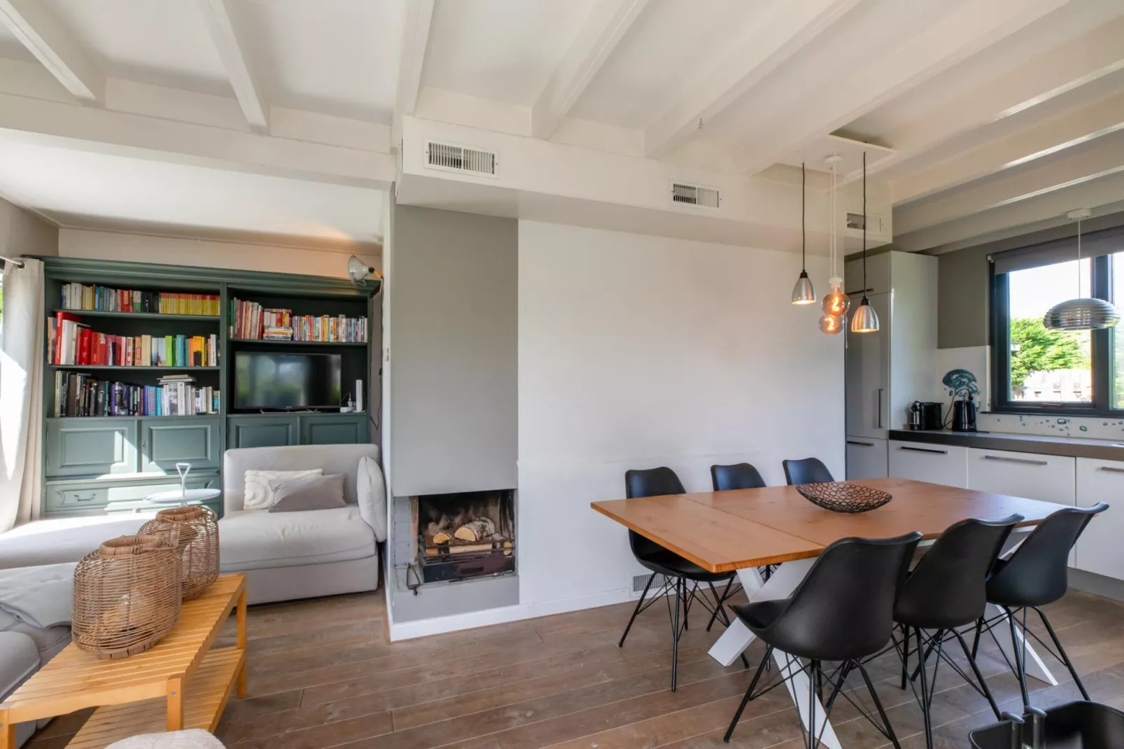 Strandhuis Schoneveld-Salle à manger