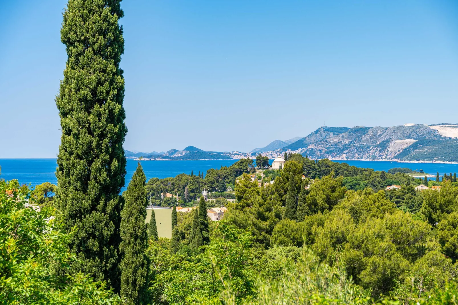 Villa Alegria Cavtat - Comfort Two Bedroom Apartment with Sea View (Apartment C)-Outdoor