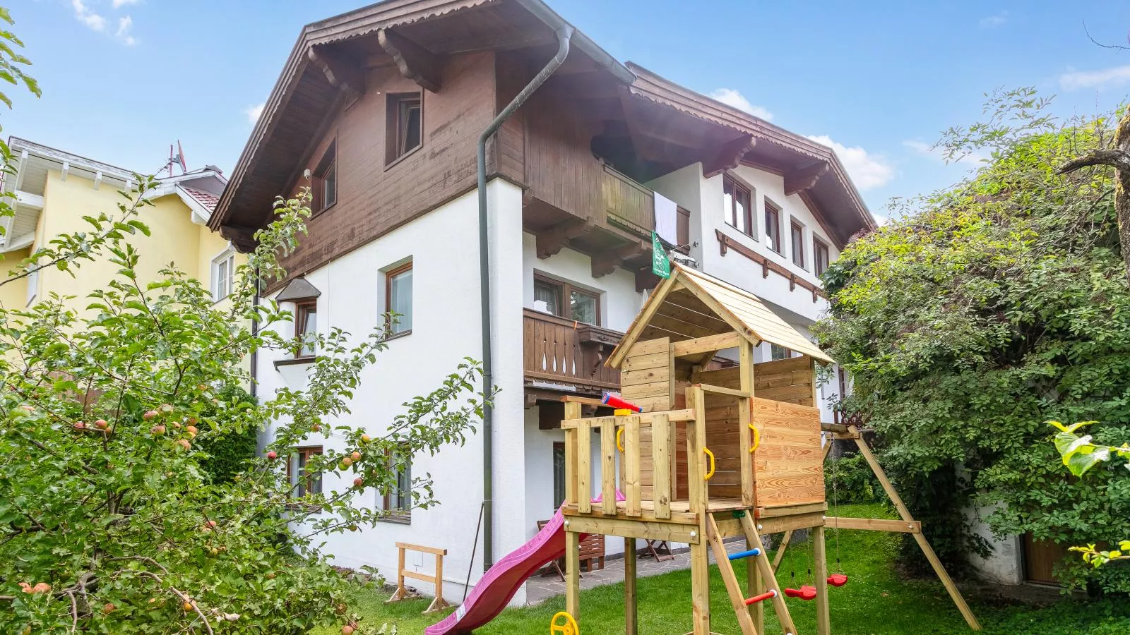 Apart An der Ache-Garten Sommer