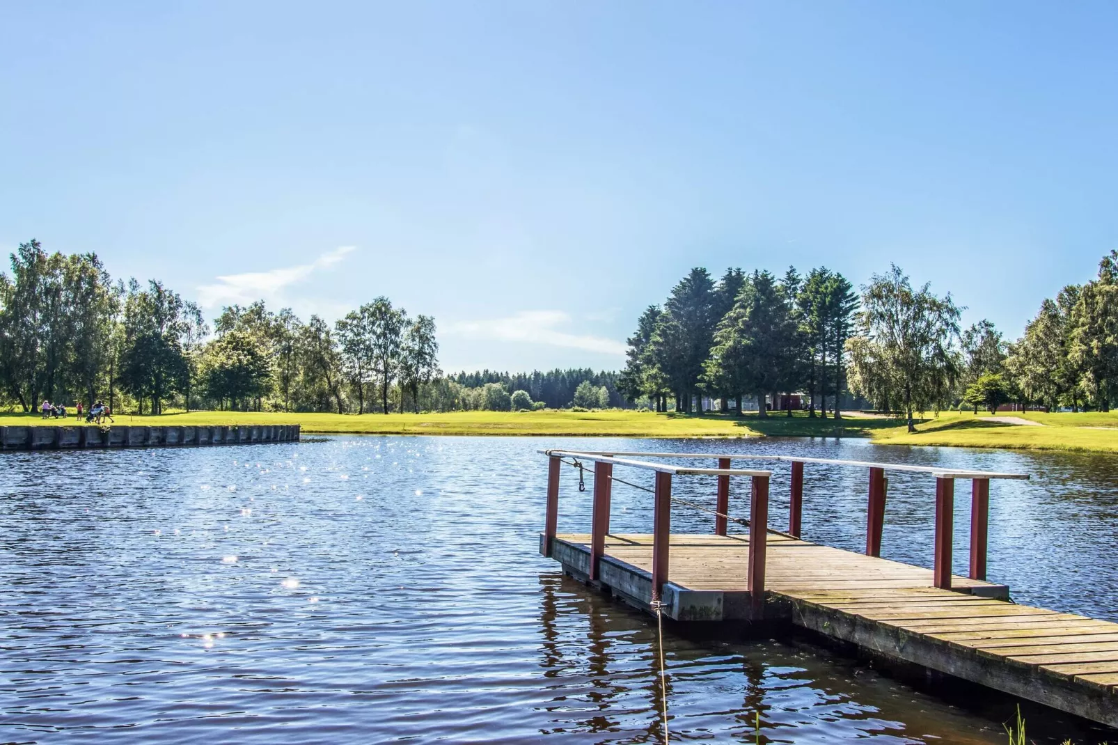 4 star holiday home in MUNKA-LJUNGBY-Water view