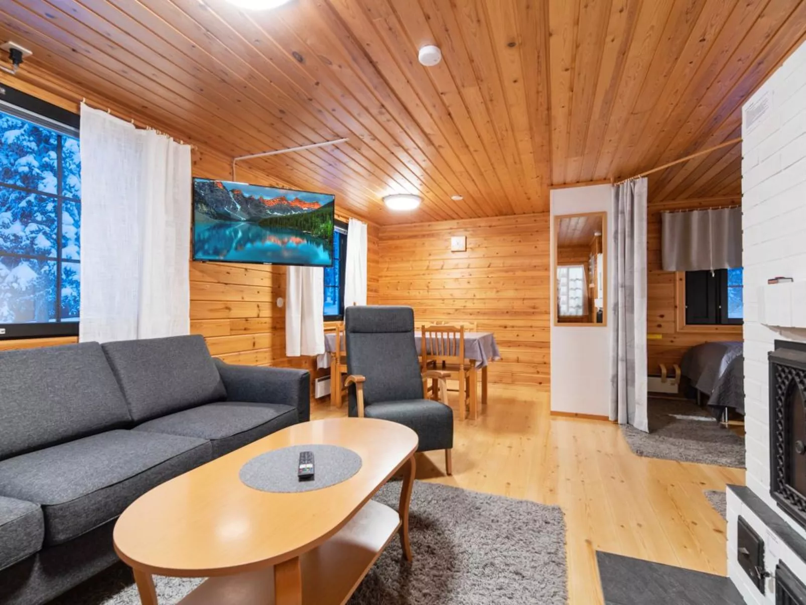 Kaltiotievantie 2 mökki 2-Drinnen