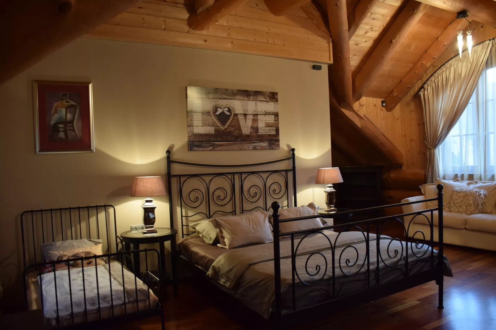 Chalet Caprea-Bedroom