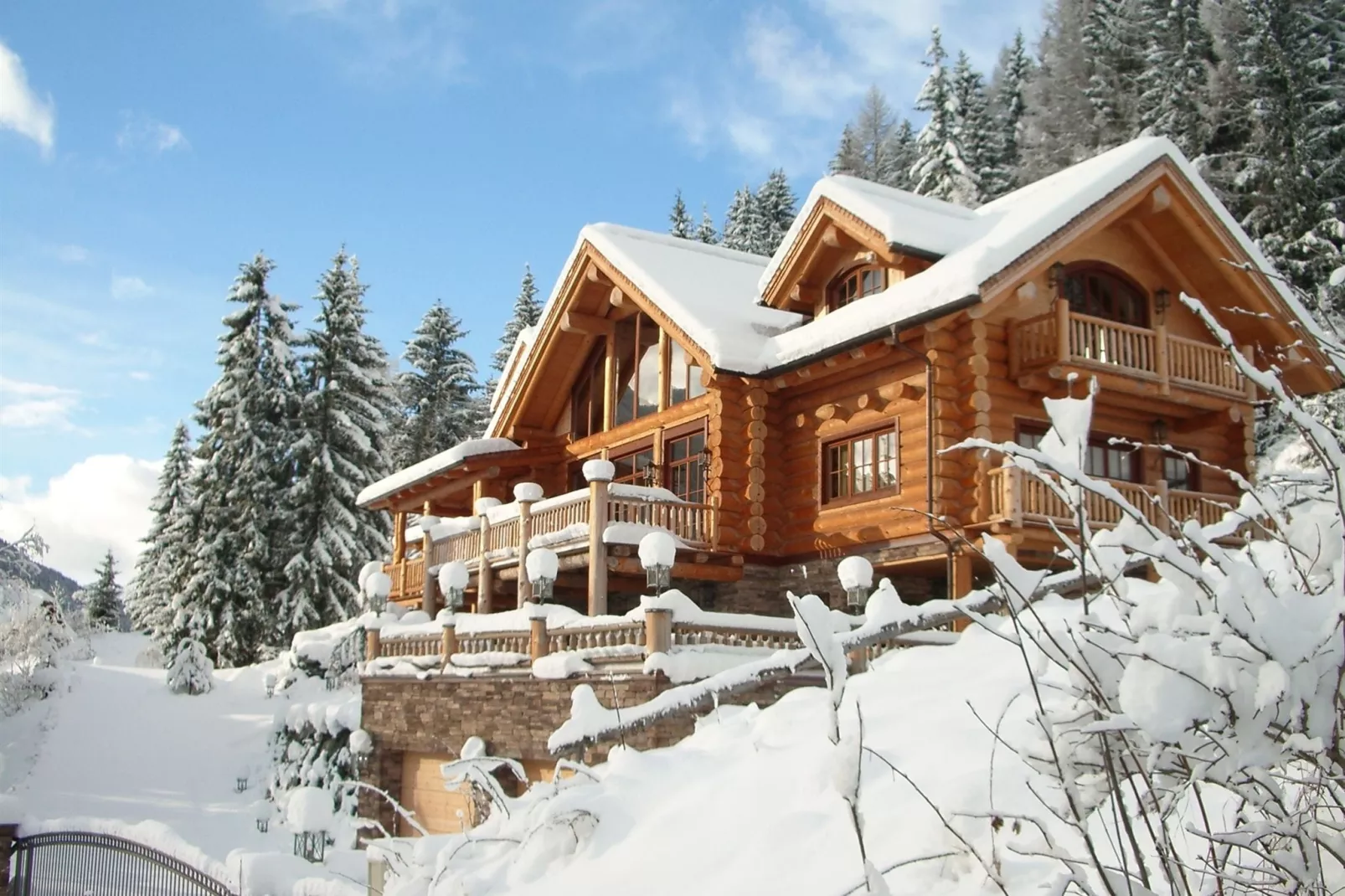 Chalet Caprea-Exterior winter