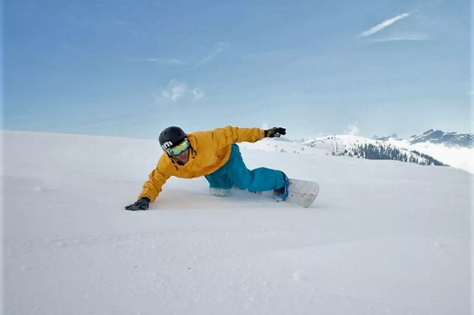 Chalet Caprea-Area winter 1km