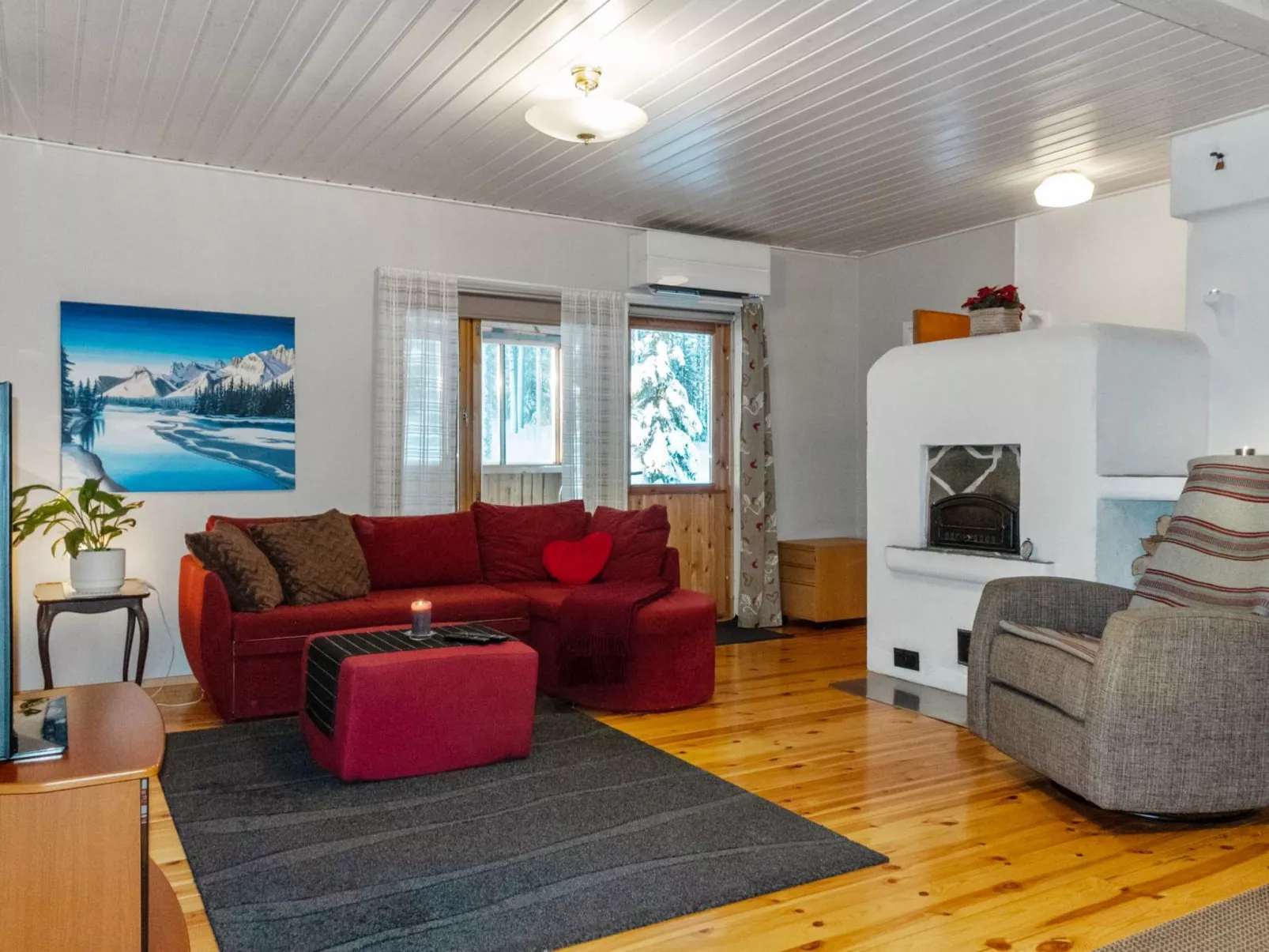 Mokko-mökki-Drinnen