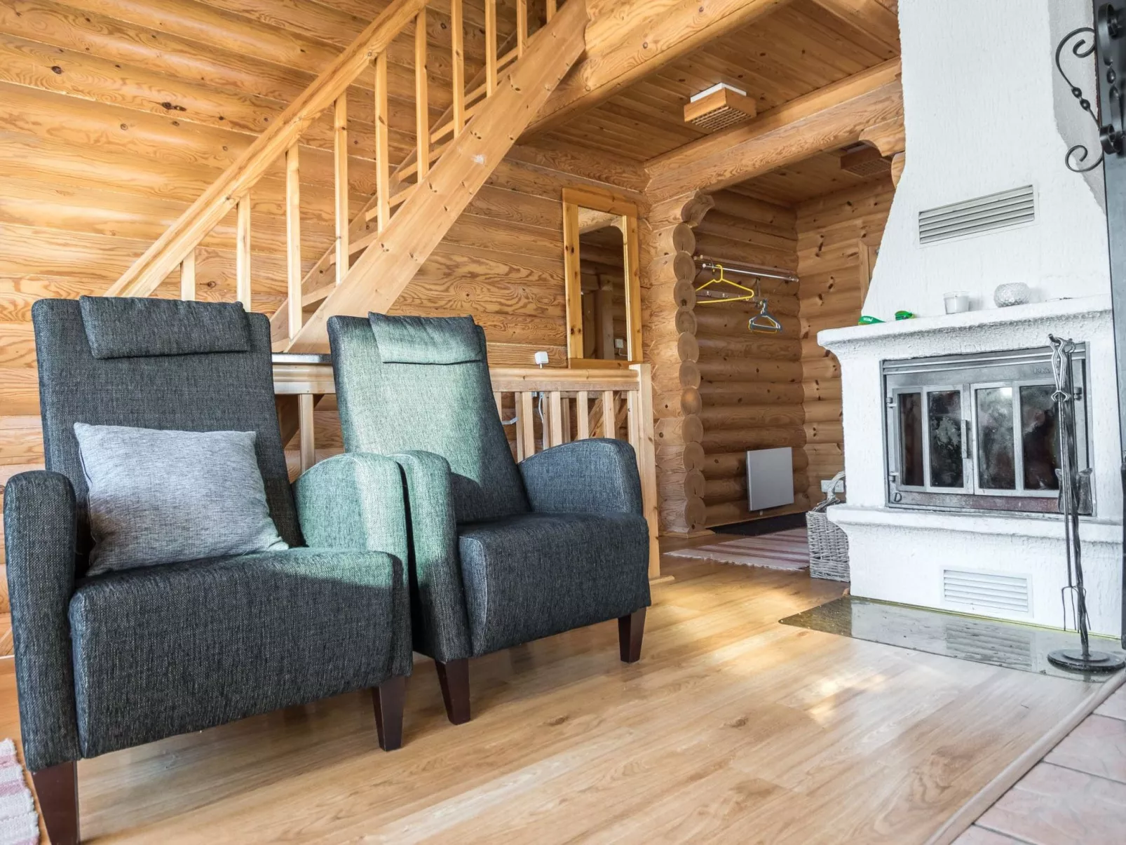 Alppimaja a paritalo-Dedans