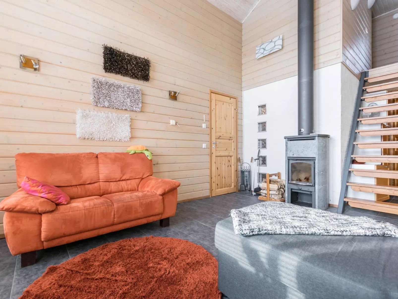 Rinteenkotka mökki-Dedans