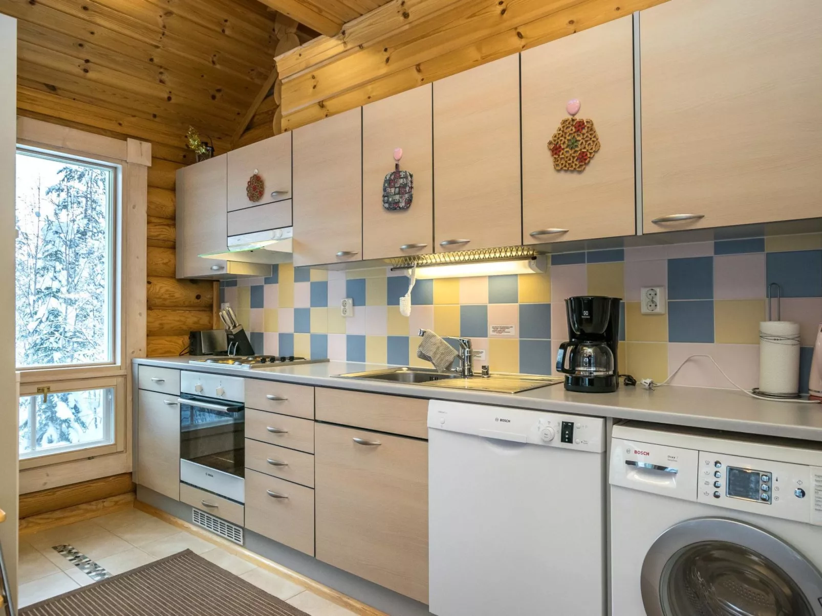 Hallantähti mökki-Dedans