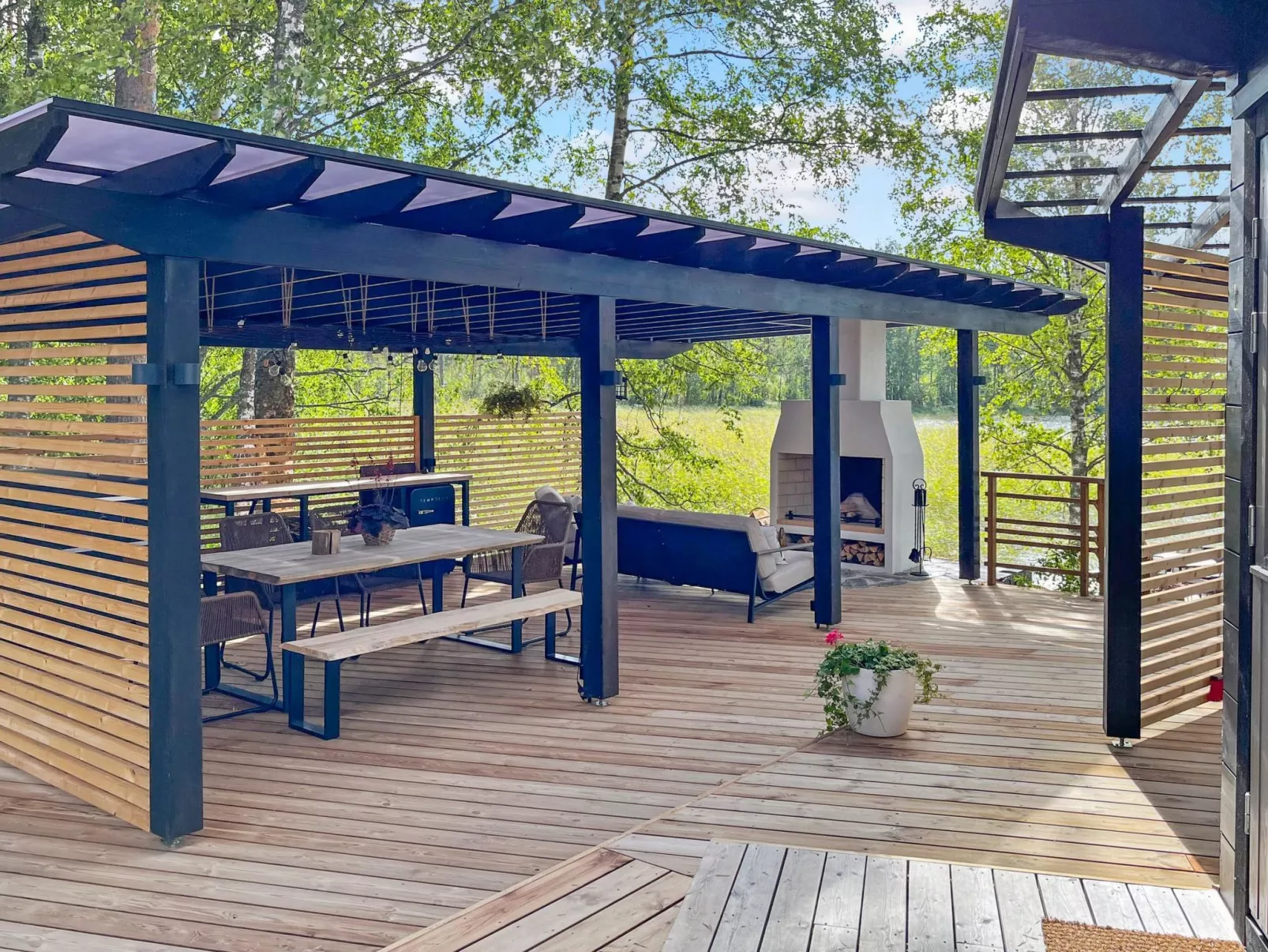 Villa saimaan joutsenlahti-Dedans