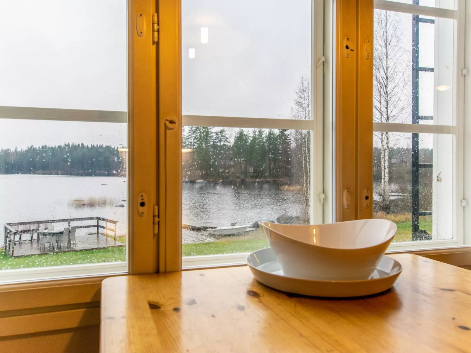 Villa ruutana-Dedans