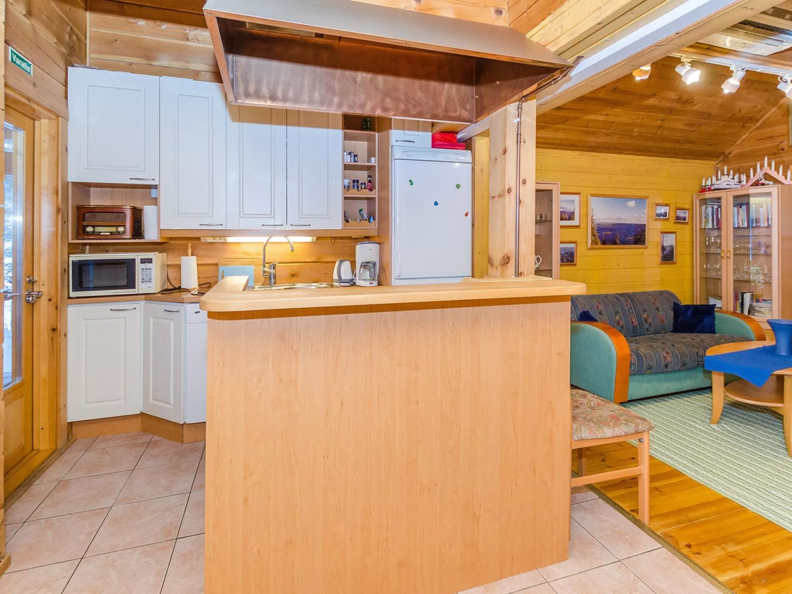 Villa käpytikka-Dedans