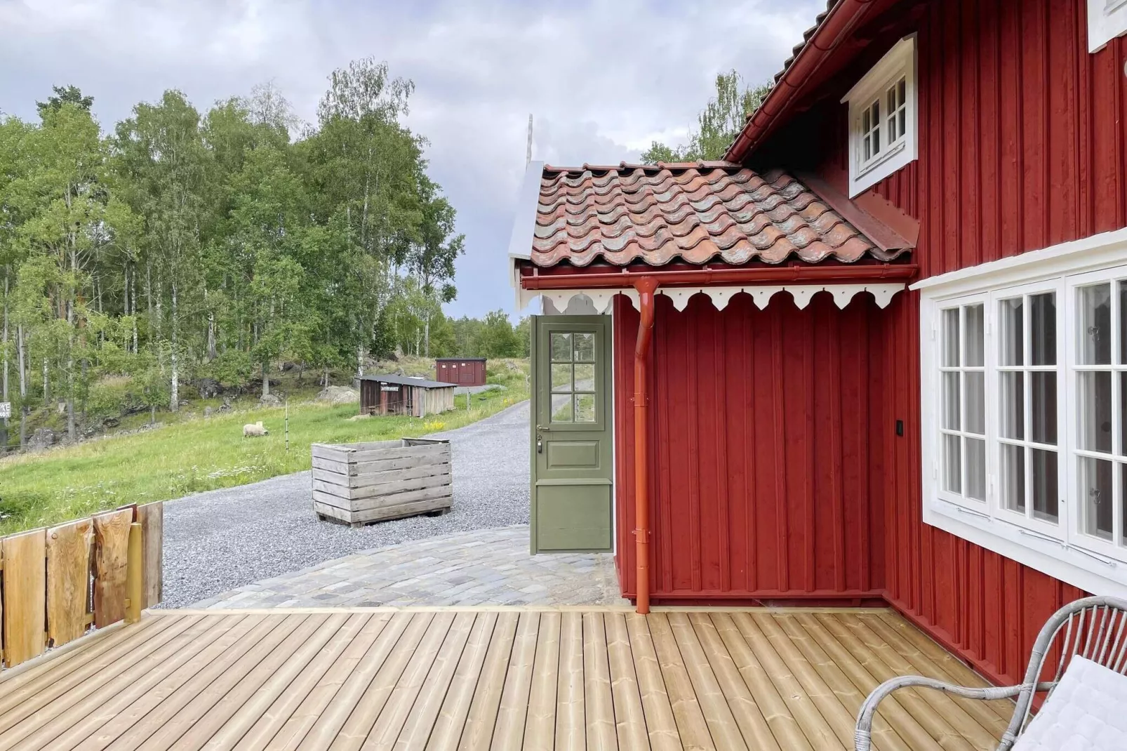 4 Sterne Ferienhaus in Mellösa-By Traum-Außenbereich