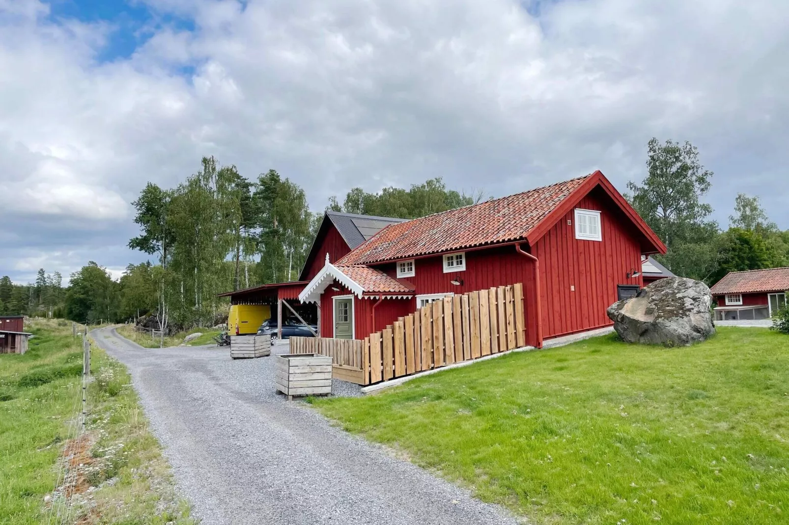 4 Sterne Ferienhaus in Mellösa-By Traum-Außenbereich