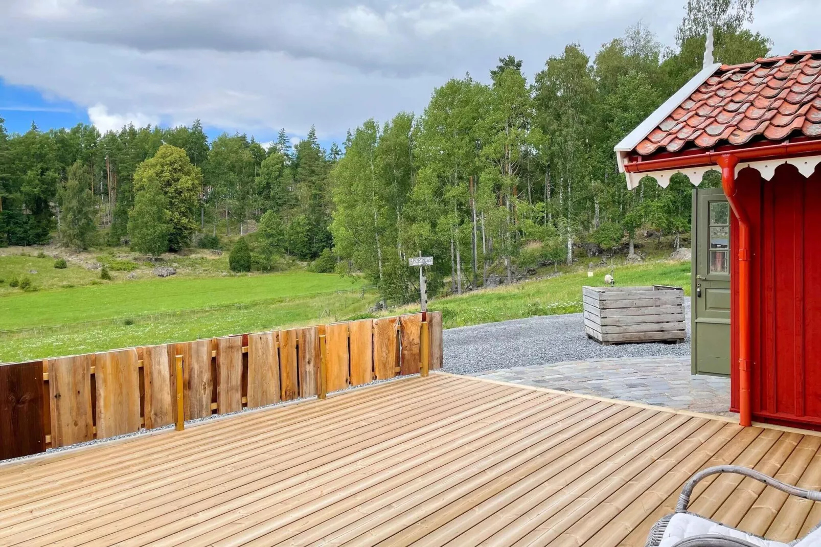 4 Sterne Ferienhaus in Mellösa-By Traum-Außenbereich