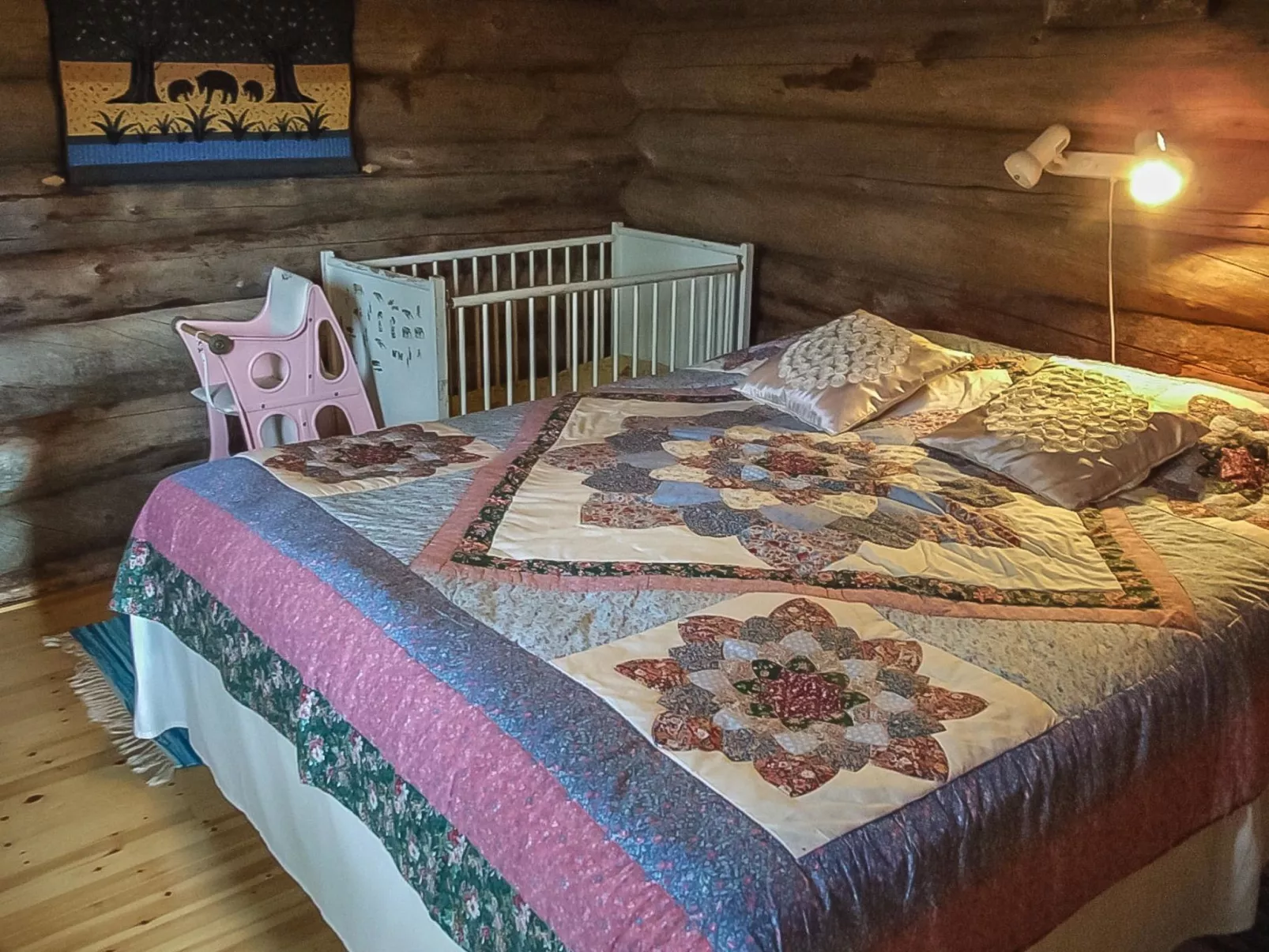 Honkapirtti, vuotunki-Dedans