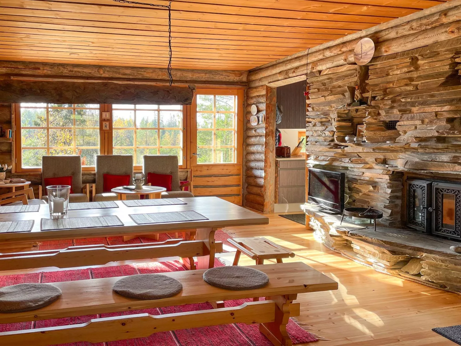 Rukan impivaara-Dedans