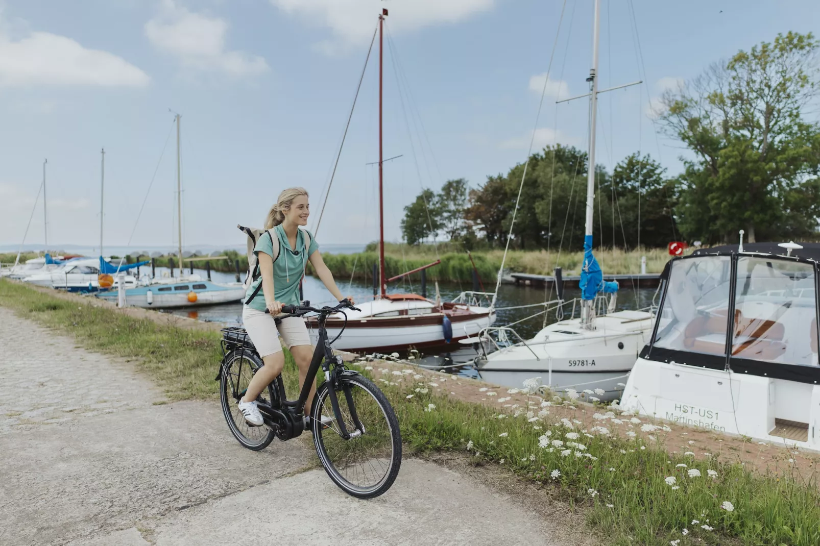 Rügen Resørt Sagard-Gebiete Sommer 1 km
