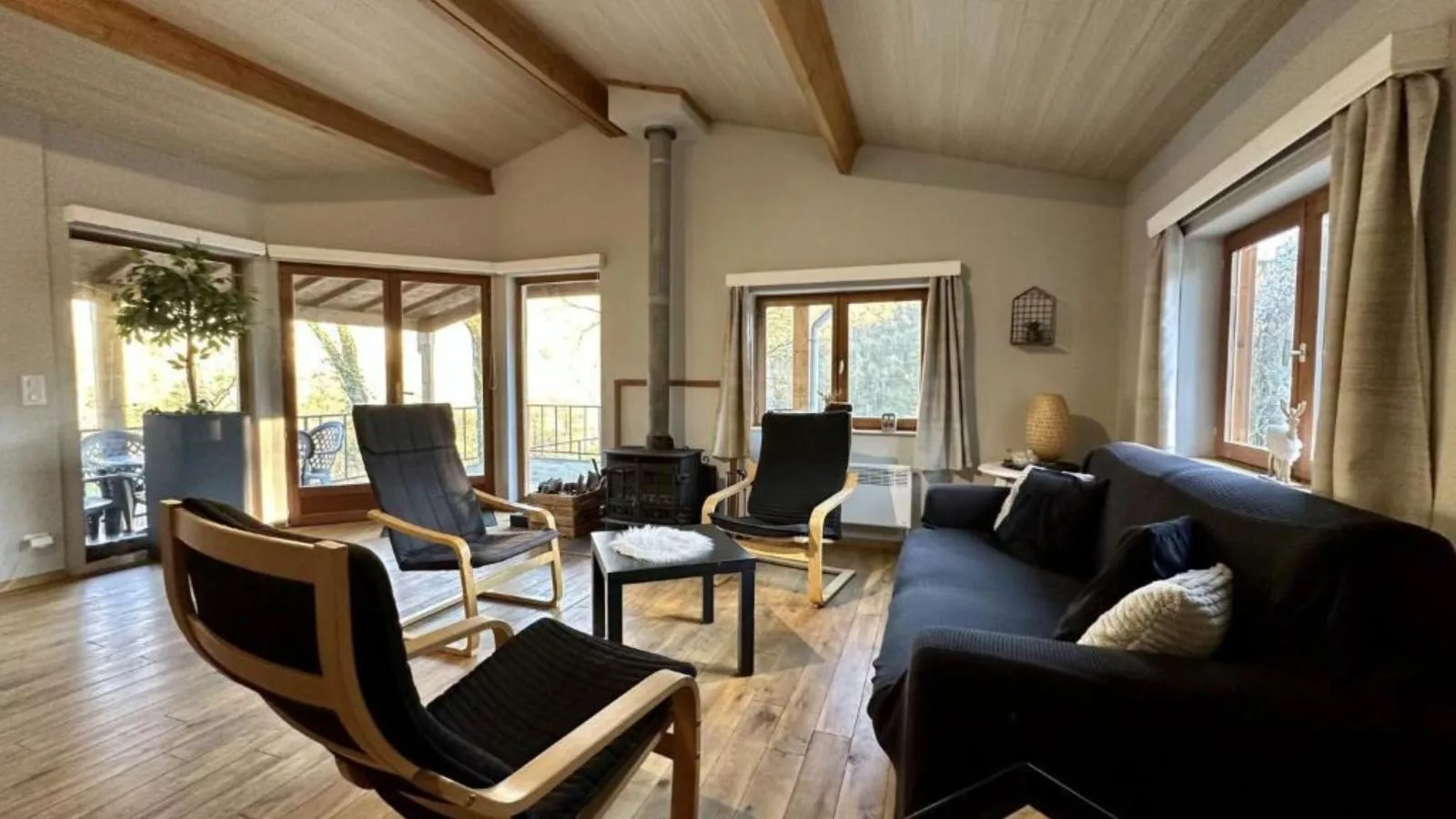 Vue sur Ourthe-Wohnzimmer