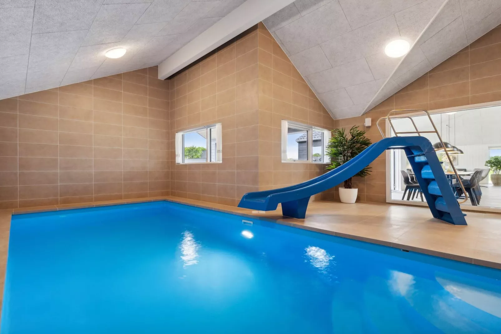 5 etoiles maison de vacances a Bogense-Piscine