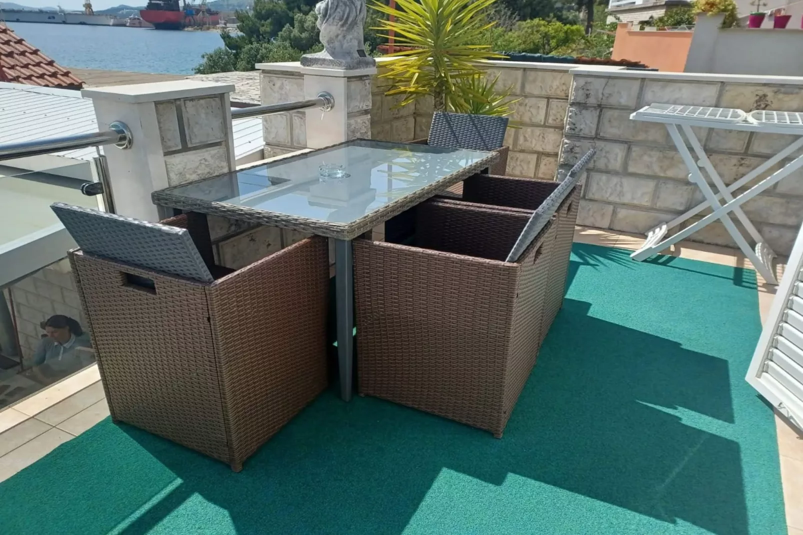 Two-bedroom Apartment With Sea View A1-Terrace balcony