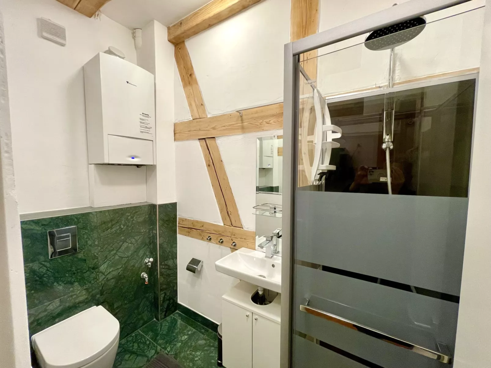 Fachwerkhaus nahe Olympiastadion-Dedans