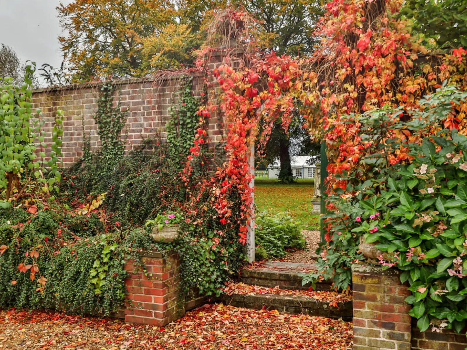 Walcot Hall-Draußen