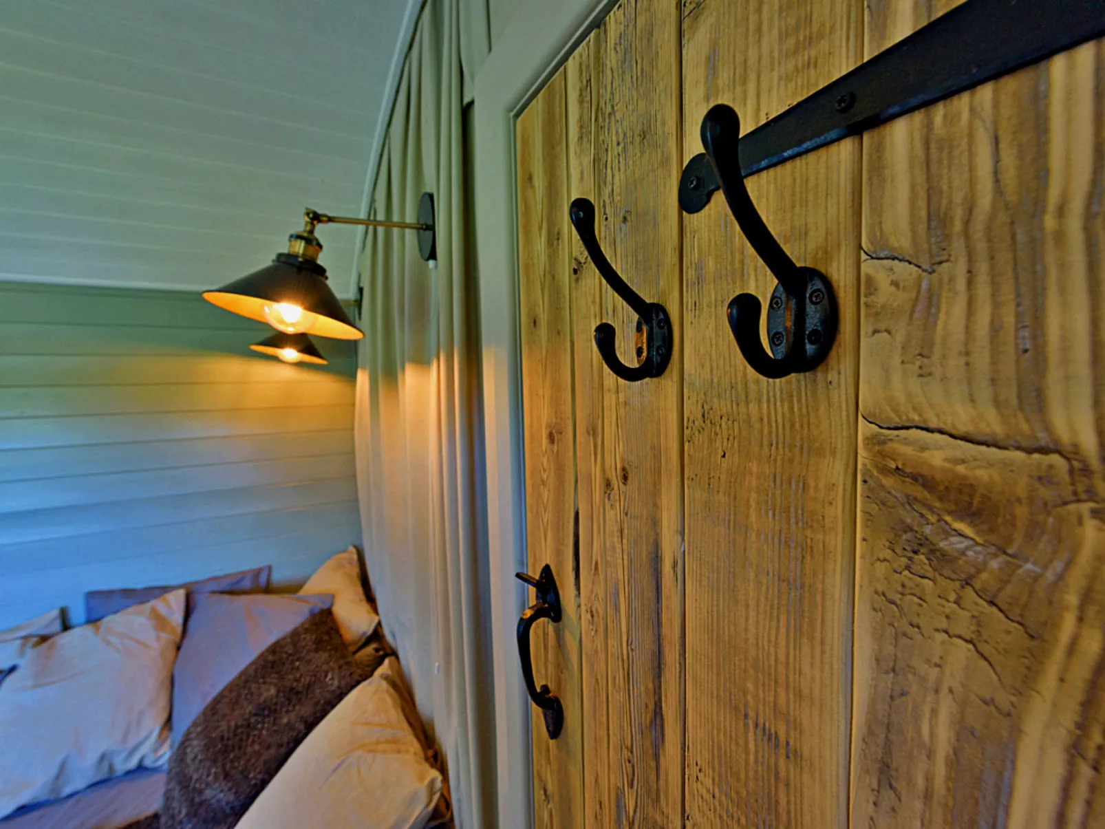 'Joan' Shepherds Hut-Dedans