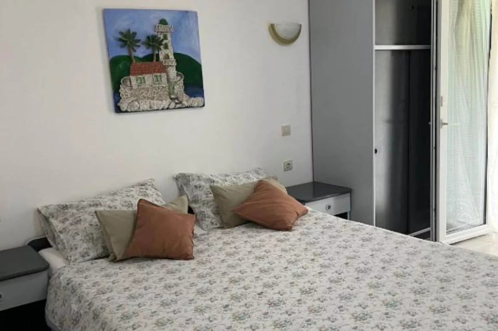 Apartments Natali - One Bedroom Apartment with Balcony (APP3)-Schlafzimmer