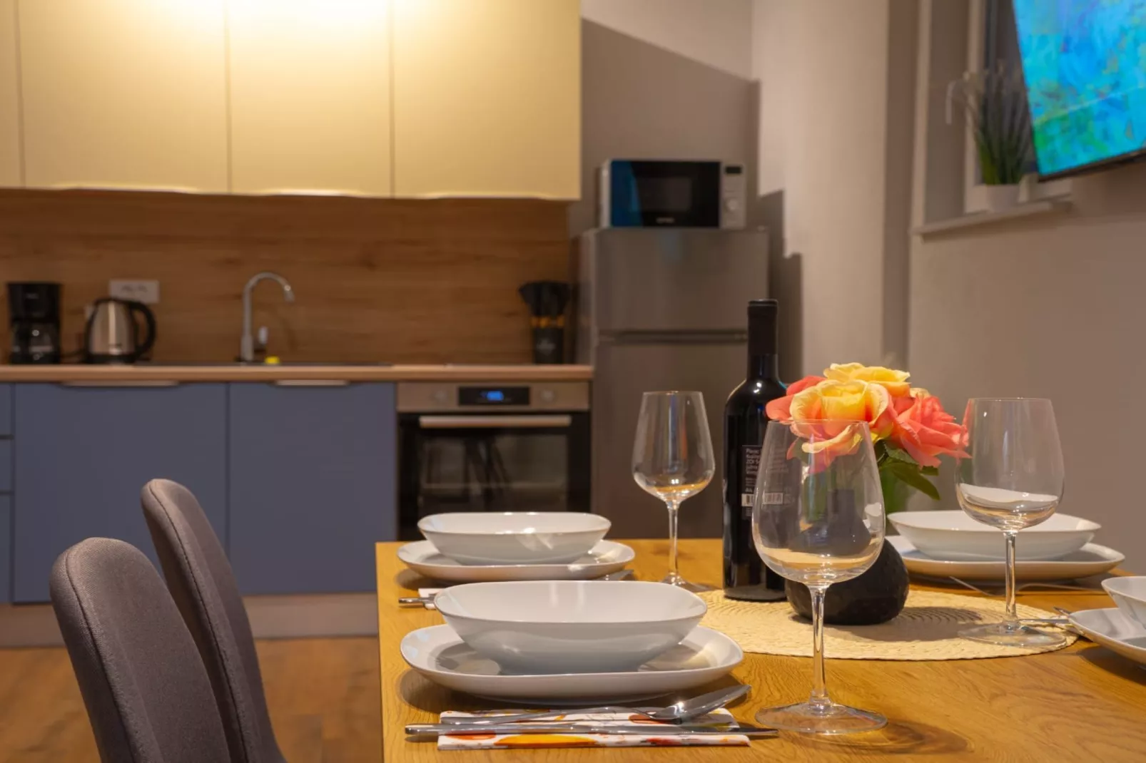 One-Bedroom Apartment (A4)-Esszimmer